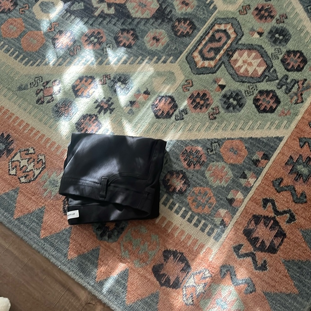 Black long pants.